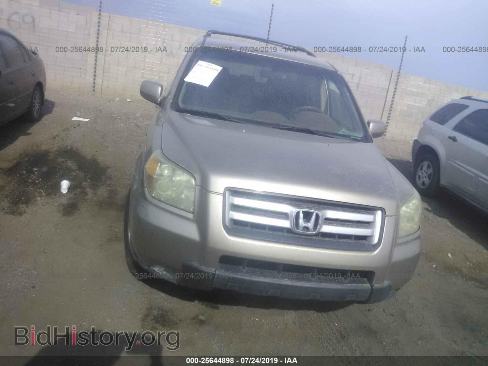 2006 HONDA PILOT - VIN: 5FNYF28486B036145 - Фото 6