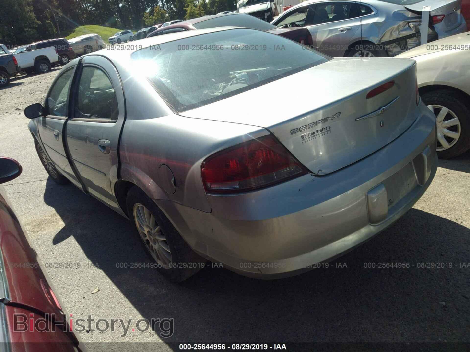 2005 CHRYSLER SEBRING - VIN: 1C3EL46X75N630136 - Фото 3