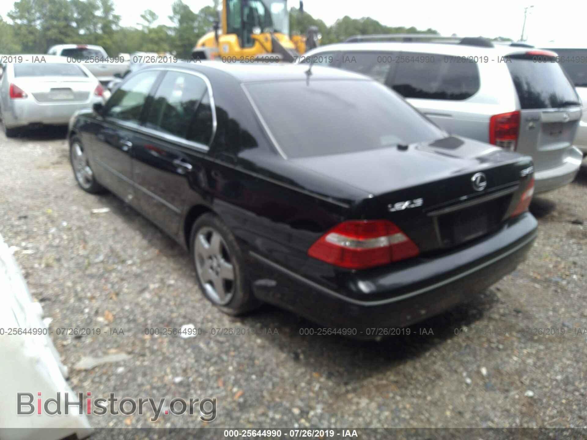 2005 LEXUS LS - VIN: JTHBN36F850178106 - Photo 3
