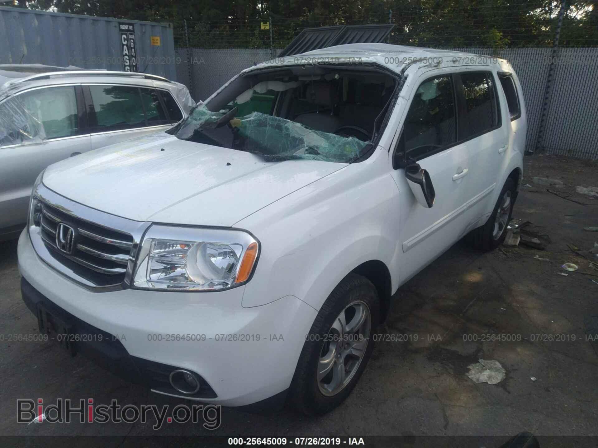 2013 HONDA PILOT - VIN: 5FNYF4H68DB072055 - Фото 2