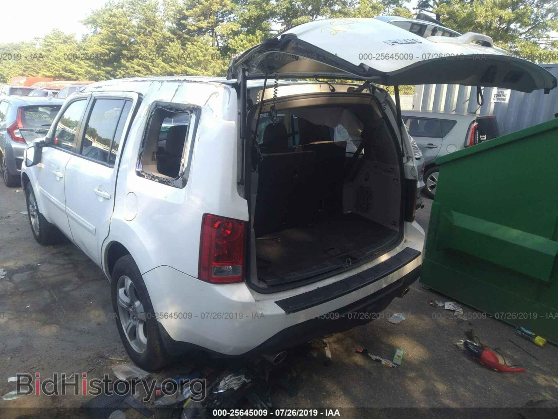 2013 HONDA PILOT - VIN: 5FNYF4H68DB072055 - Фото 3