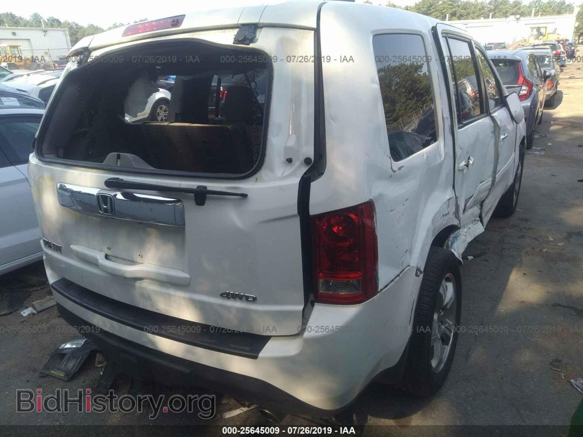 2013 HONDA PILOT - VIN: 5FNYF4H68DB072055 - Фото 4