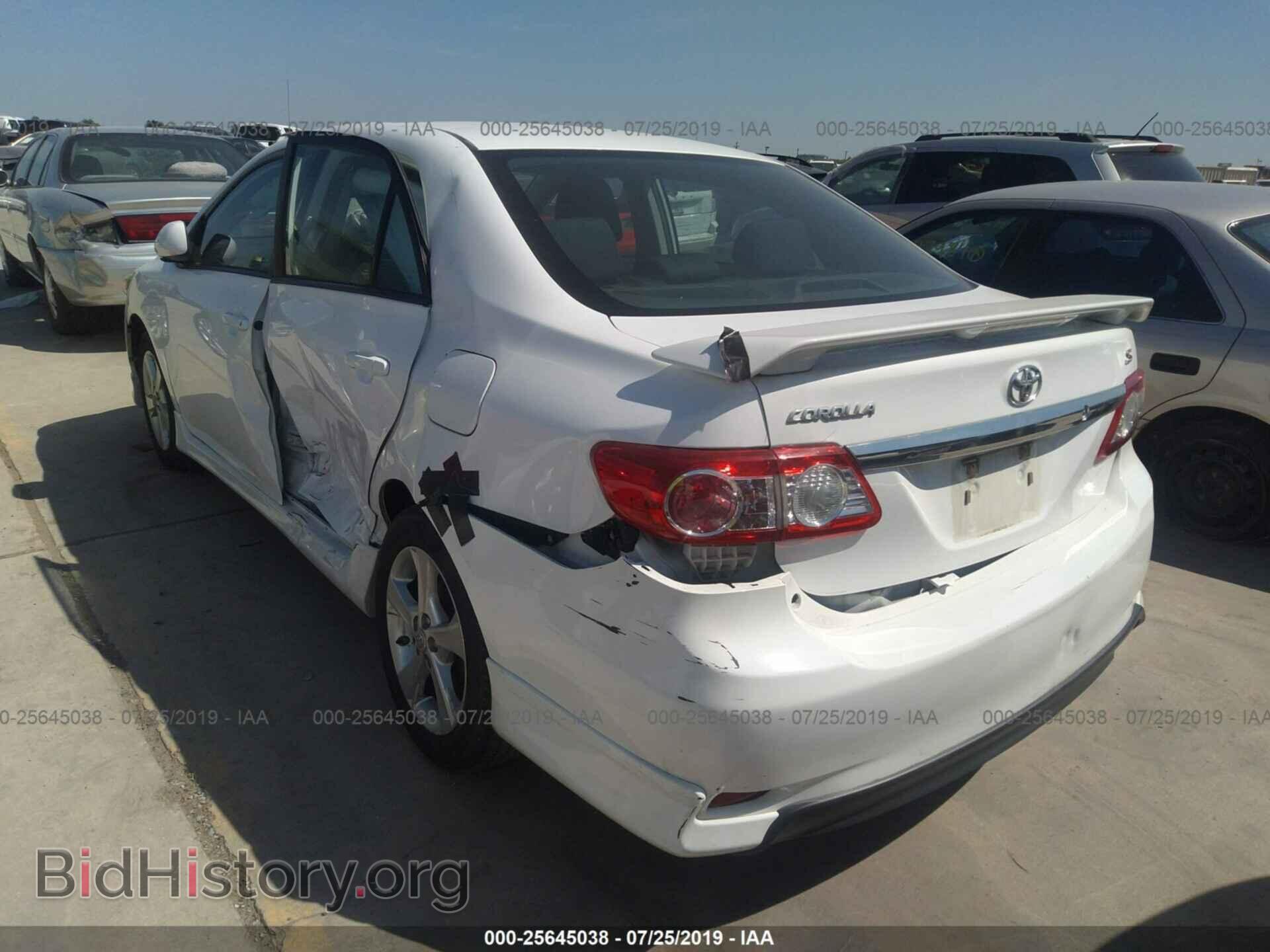 2013 TOYOTA COROLLA - VIN: 5YFBU4EEXDP205698 - Фото 3
