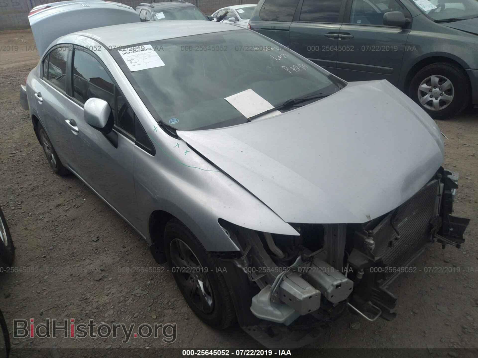 Photo 2HGFB2F57DH582619 - HONDA CIVIC 2013