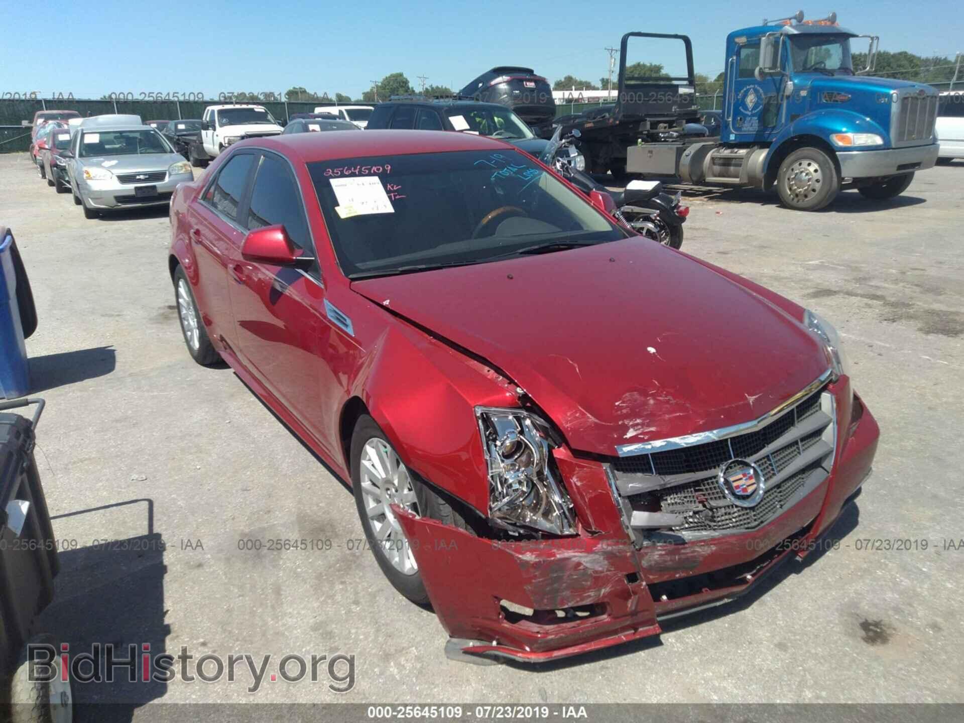 Photo 1G6DG5EG0A0134222 - CADILLAC CTS 2010