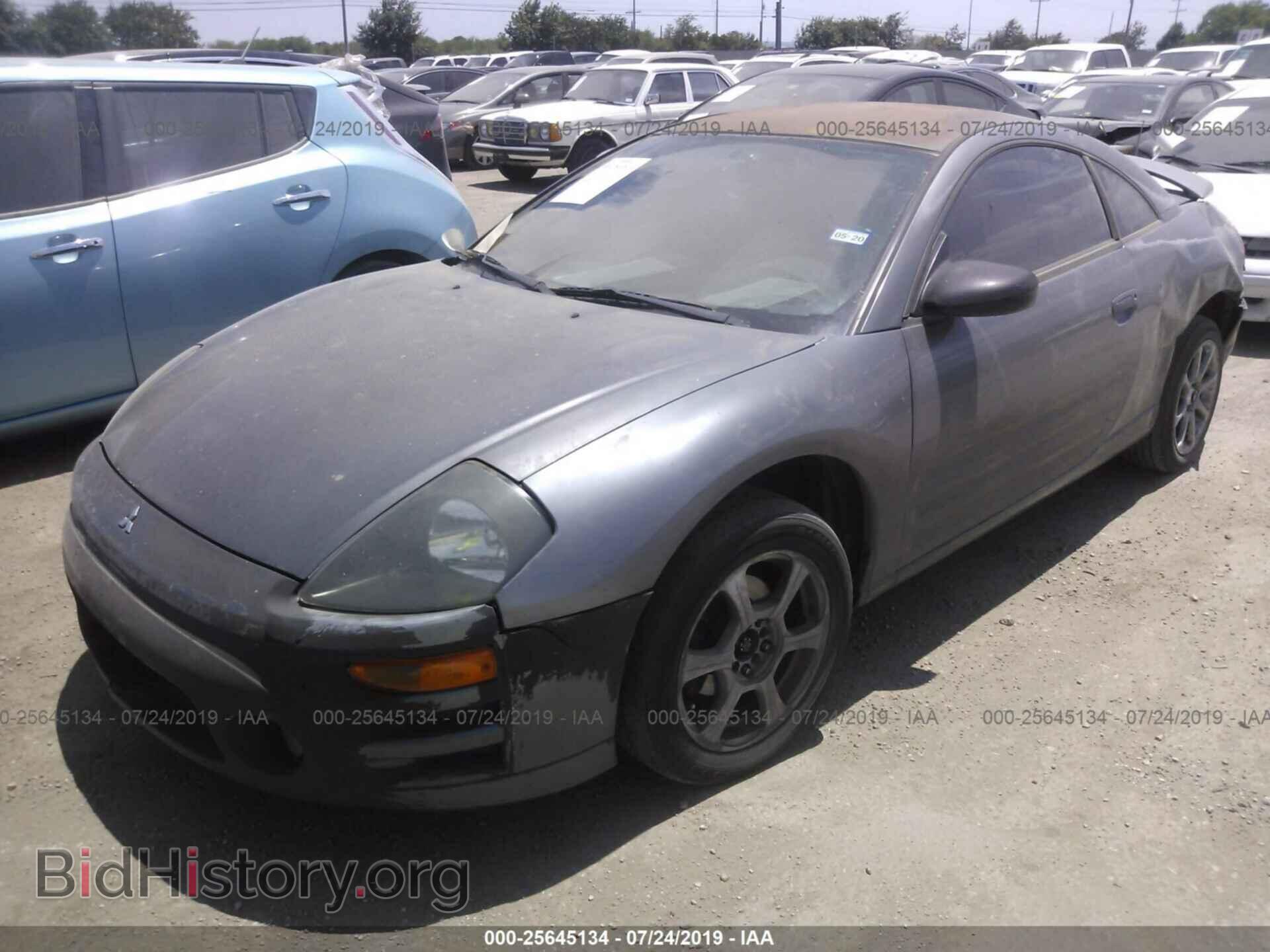 2002 MITSUBISHI ECLIPSE - VIN: 4A3AC44G42E063146 - Фото 2