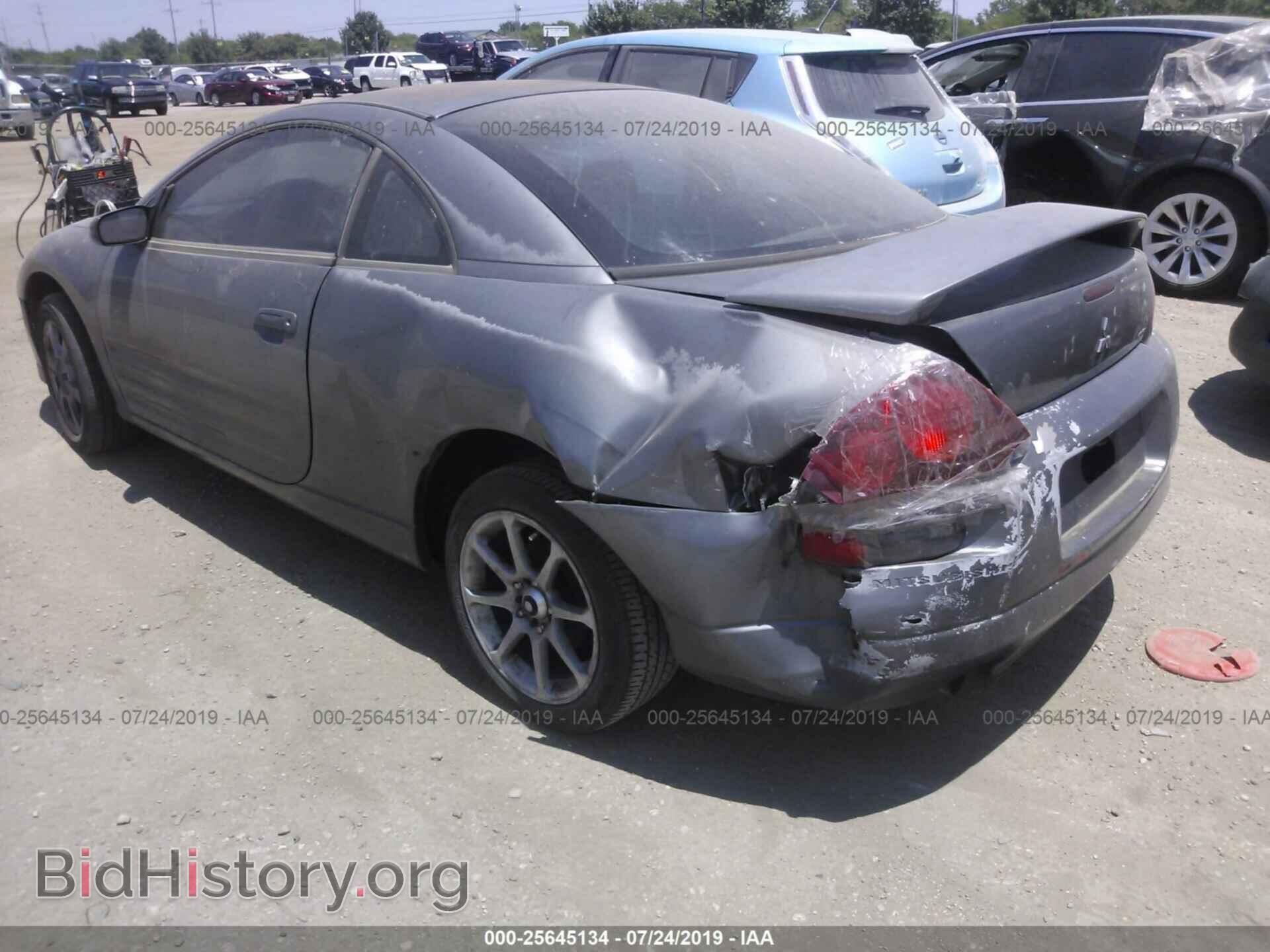 2002 MITSUBISHI ECLIPSE - VIN: 4A3AC44G42E063146 - Фото 3