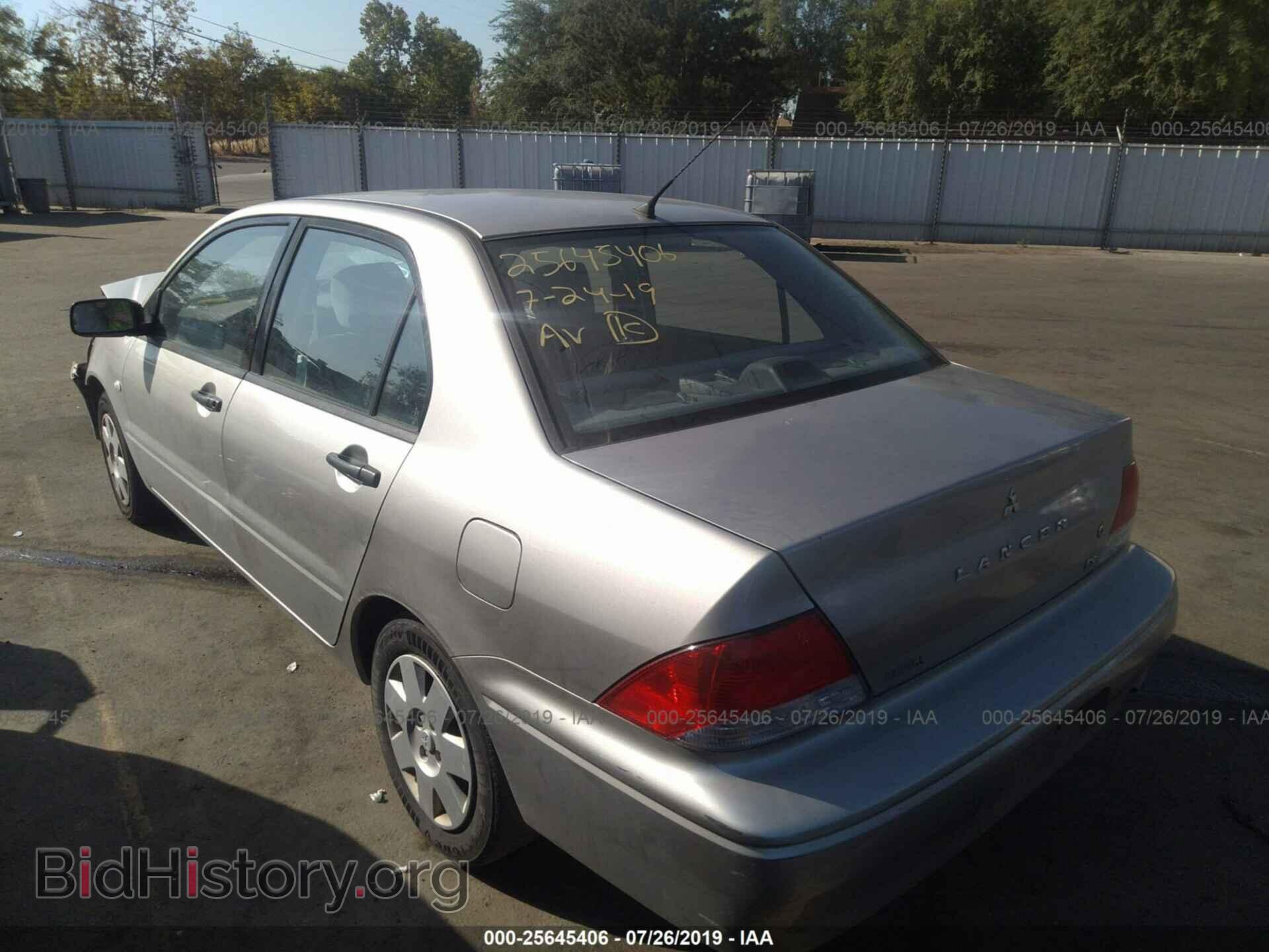2003 MITSUBISHI LANCER - VIN: JA3AJ26E03U604630 - Фото 3