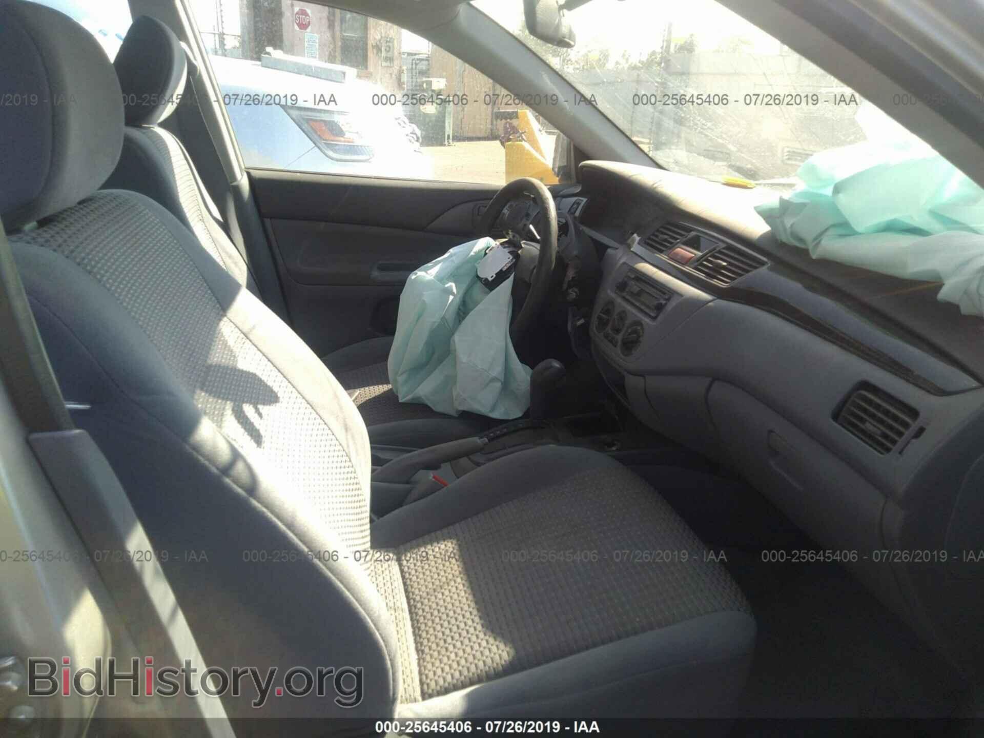 2003 MITSUBISHI LANCER - VIN: JA3AJ26E03U604630 - Фото 5