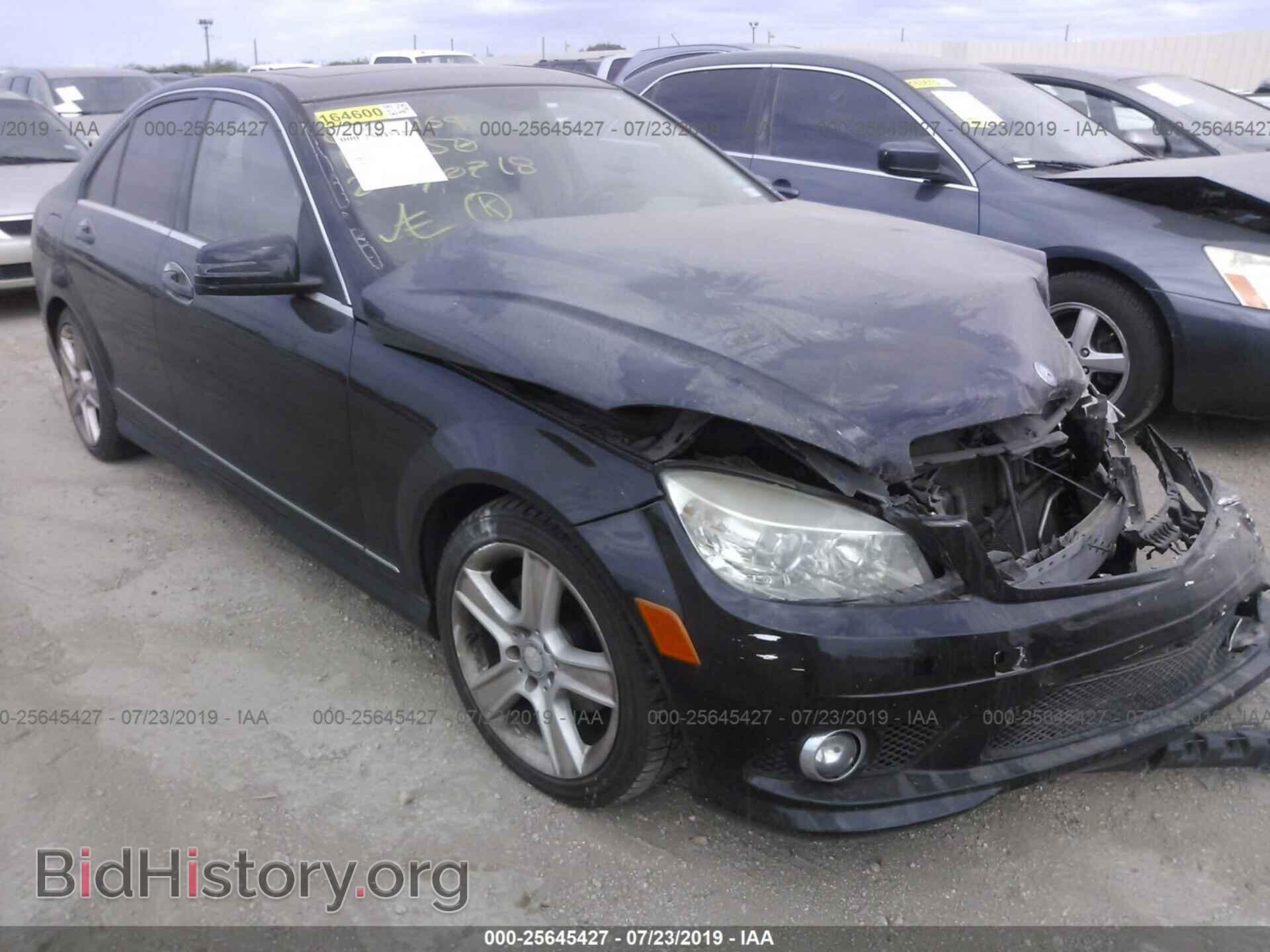 Photo WDDGF5EB3AR103050 - MERCEDES-BENZ C-CLASS 2010