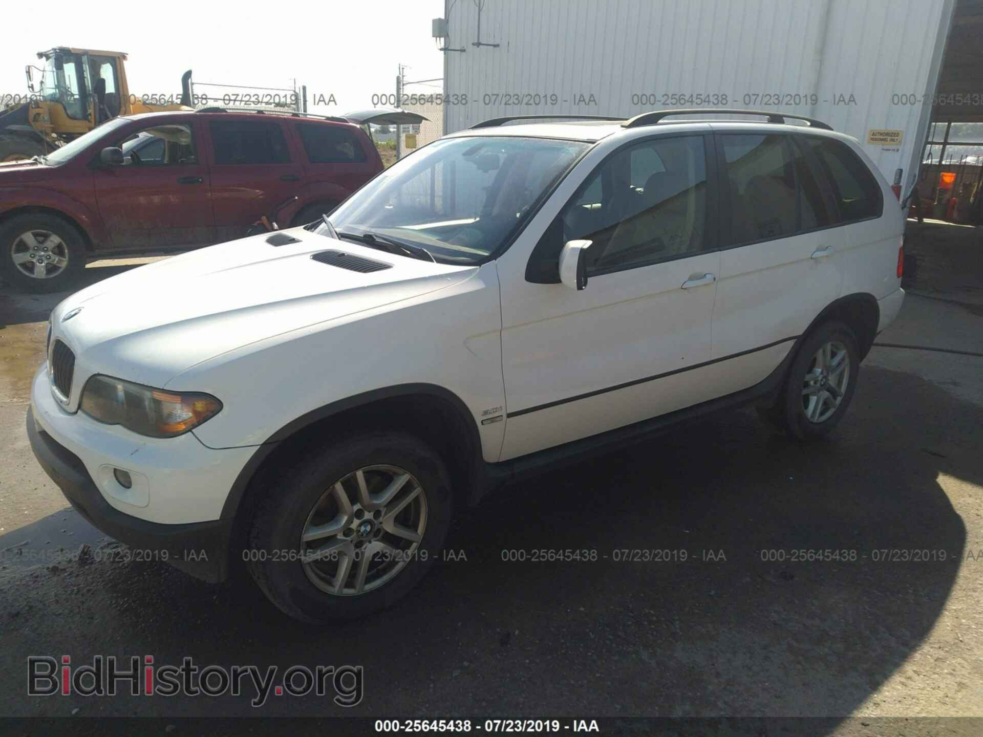 2005 BMW X5 - VIN: 5UXFA13575LY05941 - Фото 2