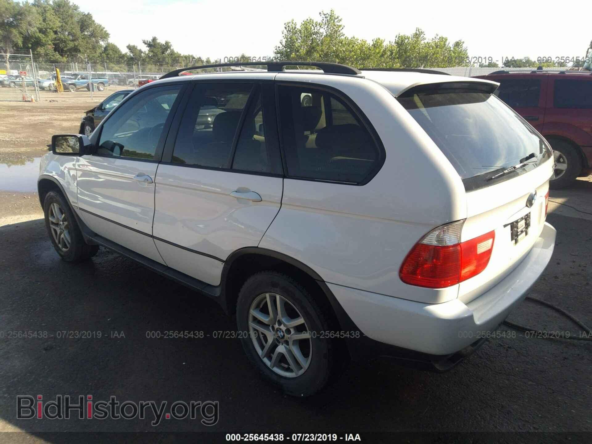 2005 BMW X5 - VIN: 5UXFA13575LY05941 - Фото 3