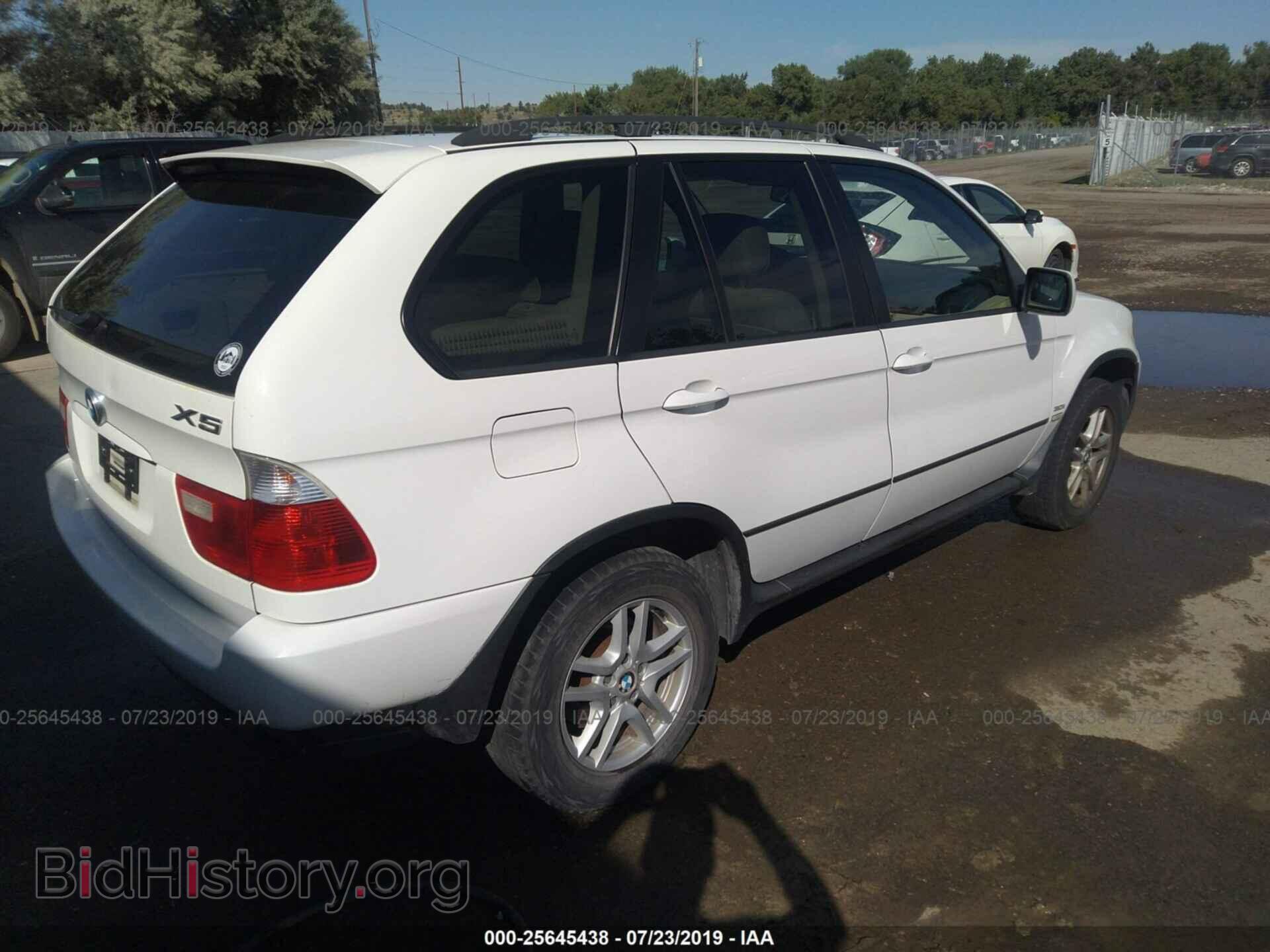 2005 BMW X5 - VIN: 5UXFA13575LY05941 - Фото 4