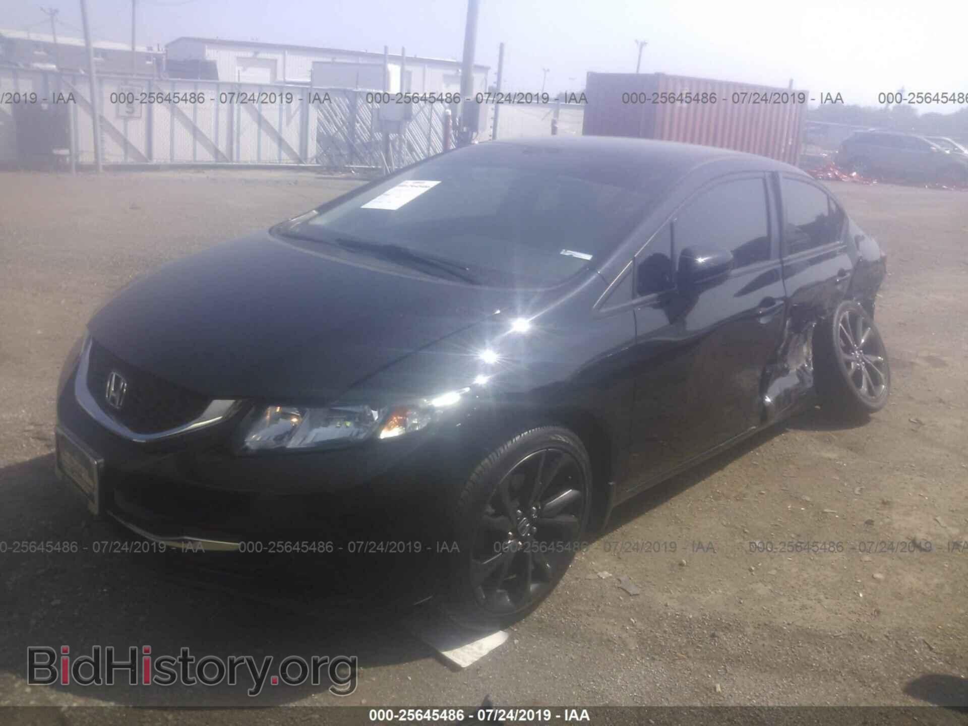 2014 HONDA CIVIC - VIN: 19XFB2F58EE044460 - Фото 2
