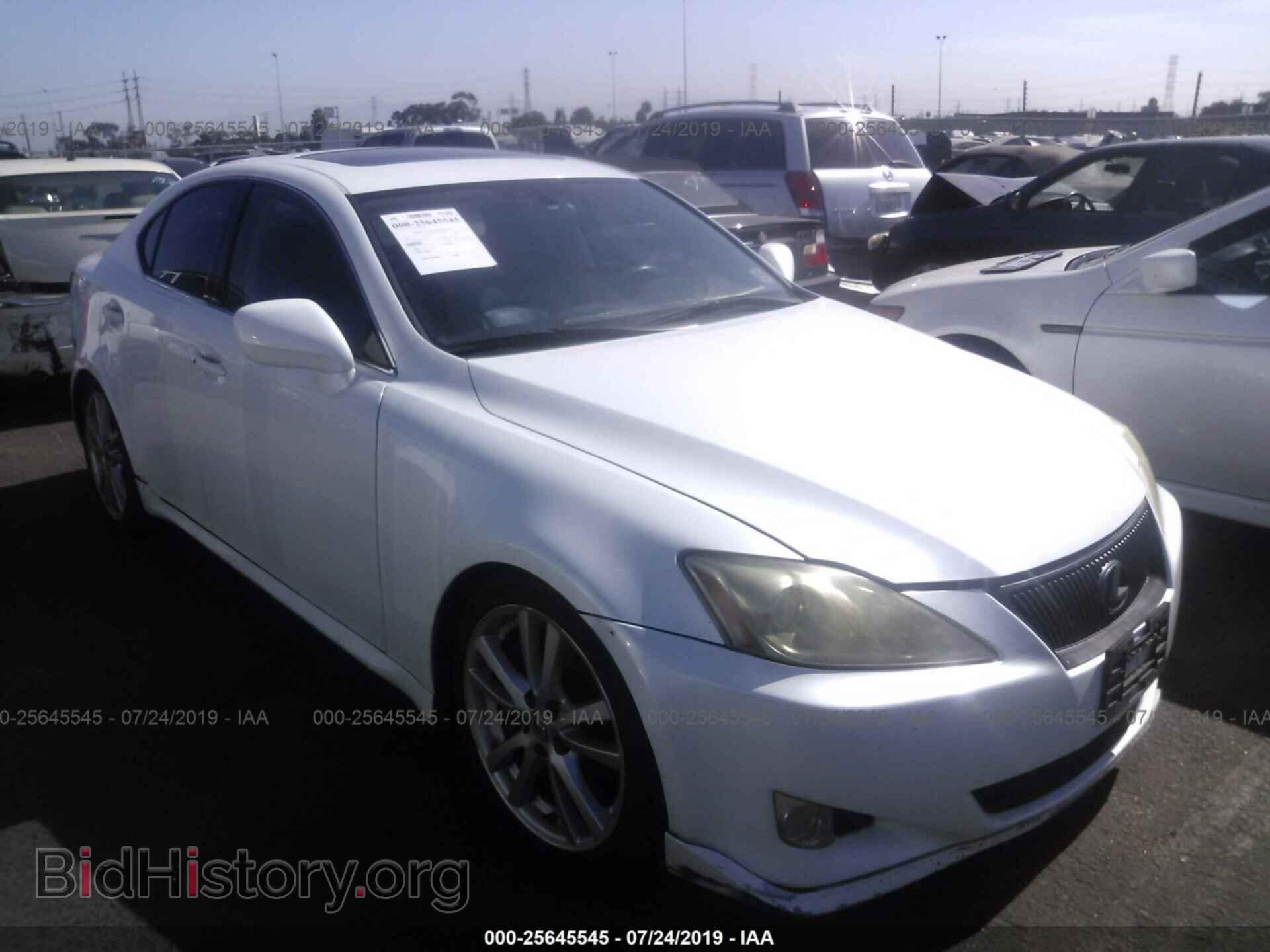 Photo JTHBE262X72011633 - LEXUS IS 2007