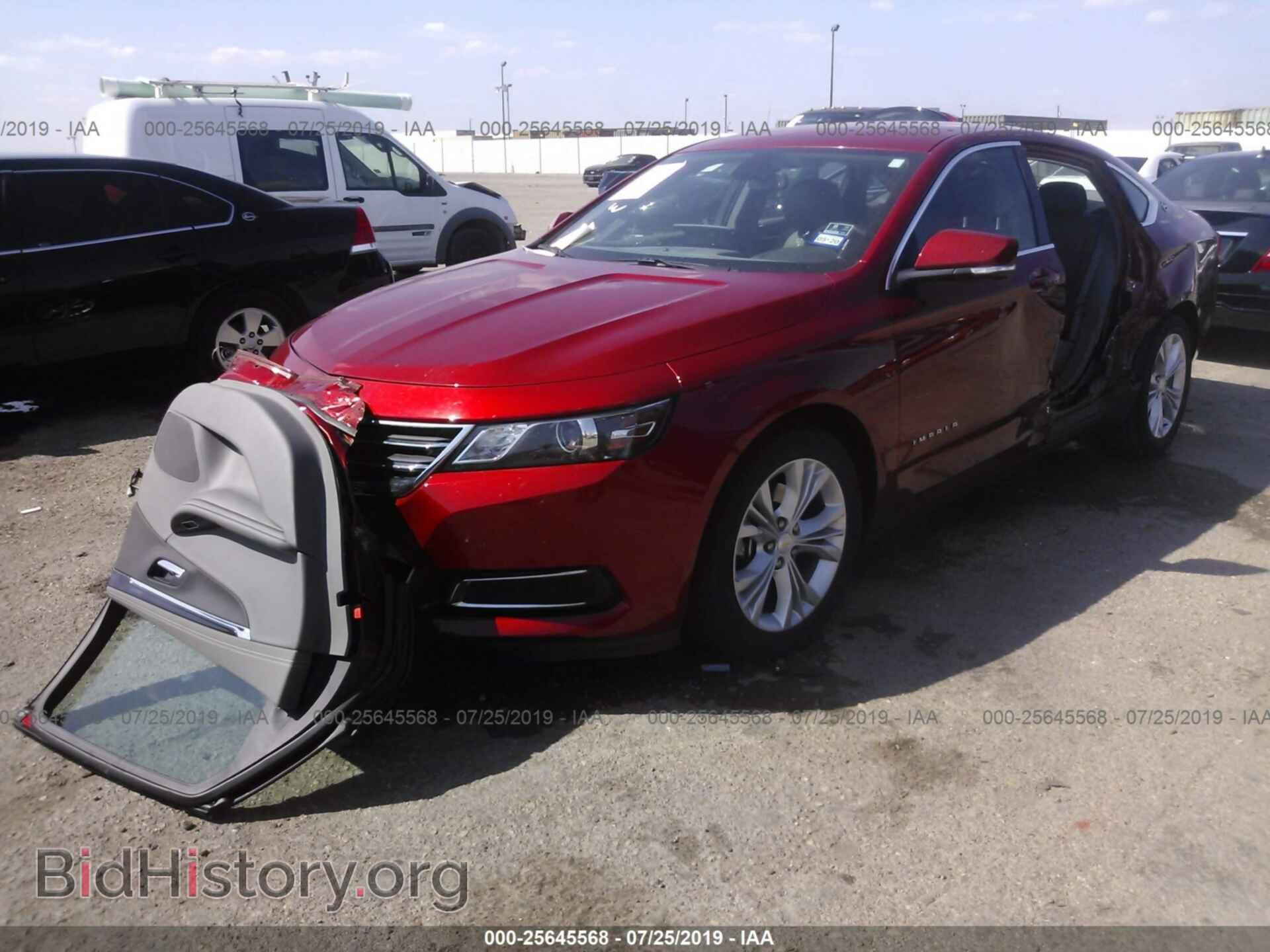 2014 CHEVROLET IMPALA - VIN: 2G1125S3XE9235885 - Фото 2