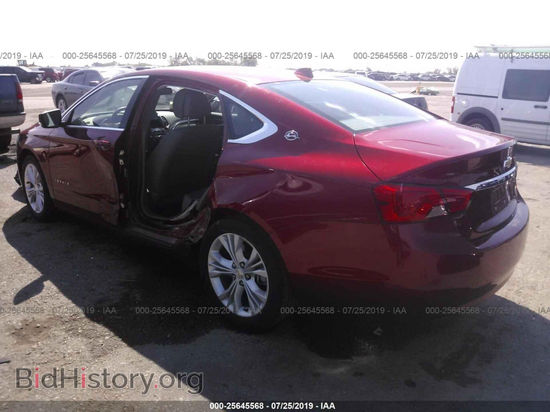 2014 CHEVROLET IMPALA - VIN: 2G1125S3XE9235885 - Фото 3