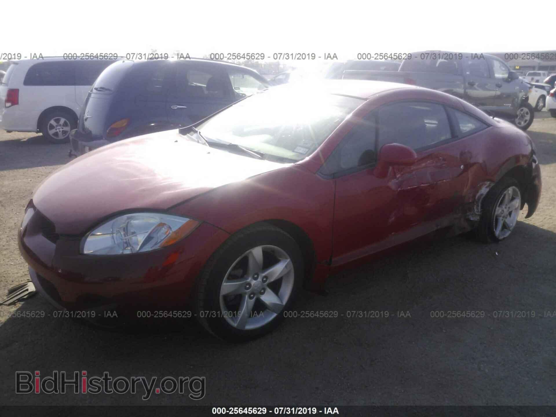 2007 MITSUBISHI ECLIPSE - VIN: 4A3AK24F47E015670 - Фото 2