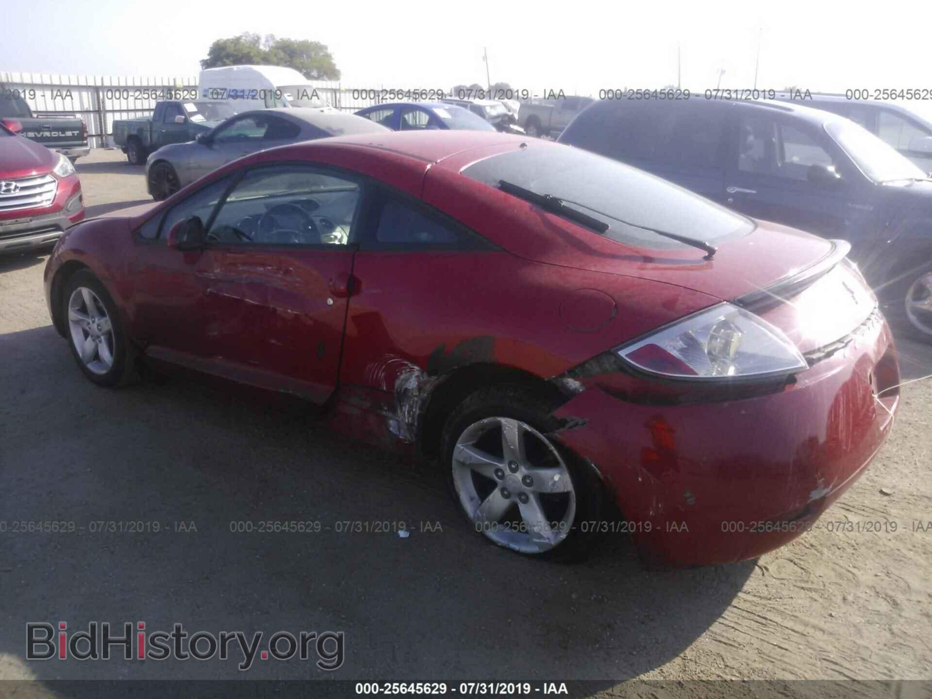 2007 MITSUBISHI ECLIPSE - VIN: 4A3AK24F47E015670 - Фото 3