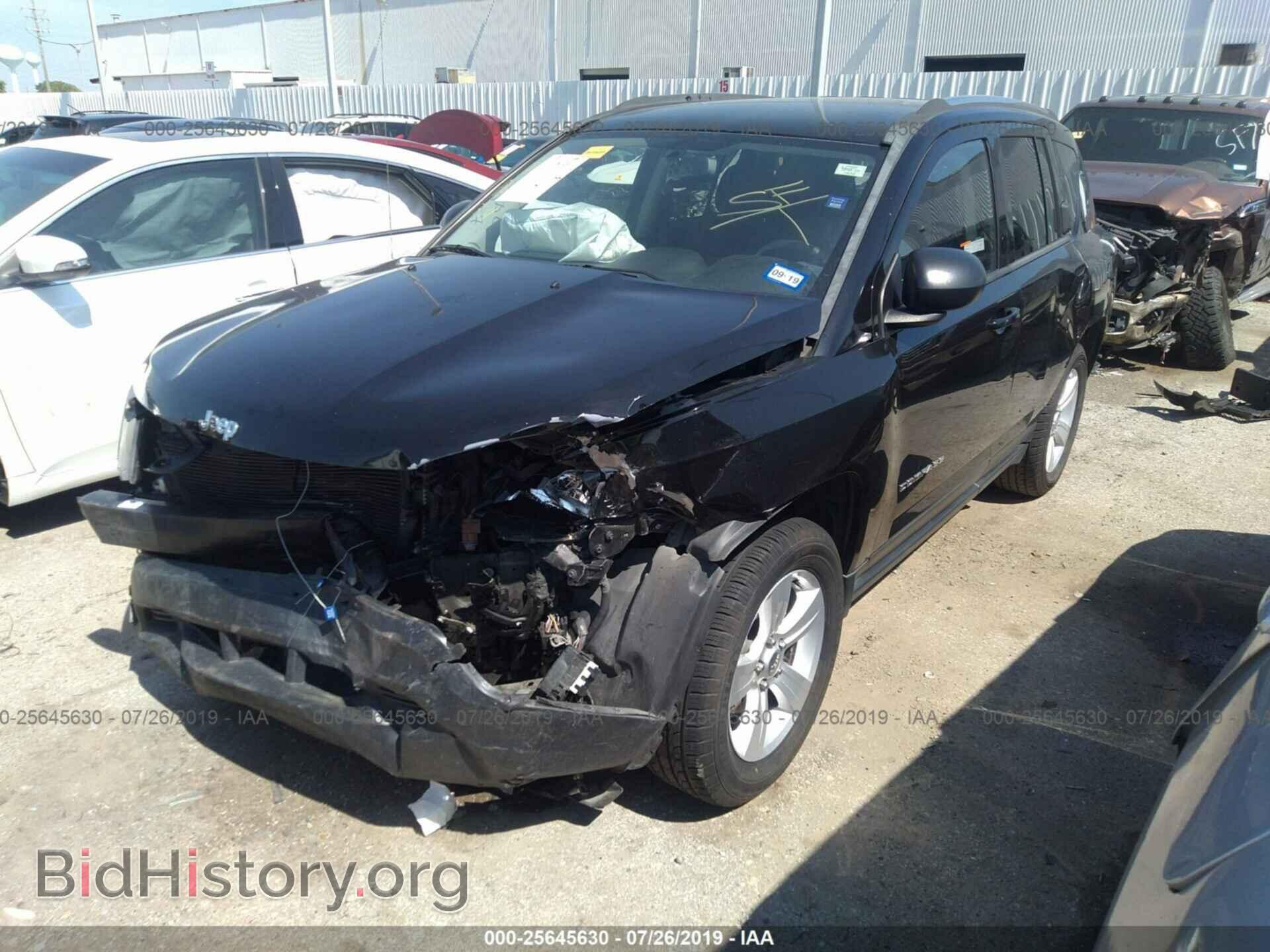 2014 JEEP COMPASS - VIN: 1C4NJCBB2ED624417 - Photo 2