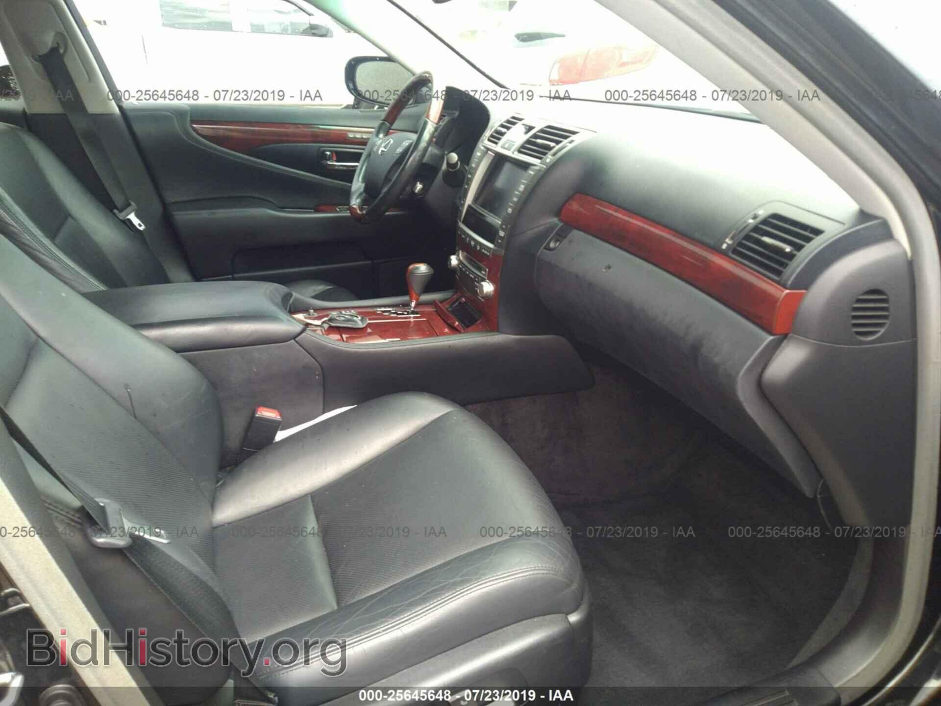 2010 LEXUS LS - VIN: JTHBL5EF3A5096137 - Фото 5