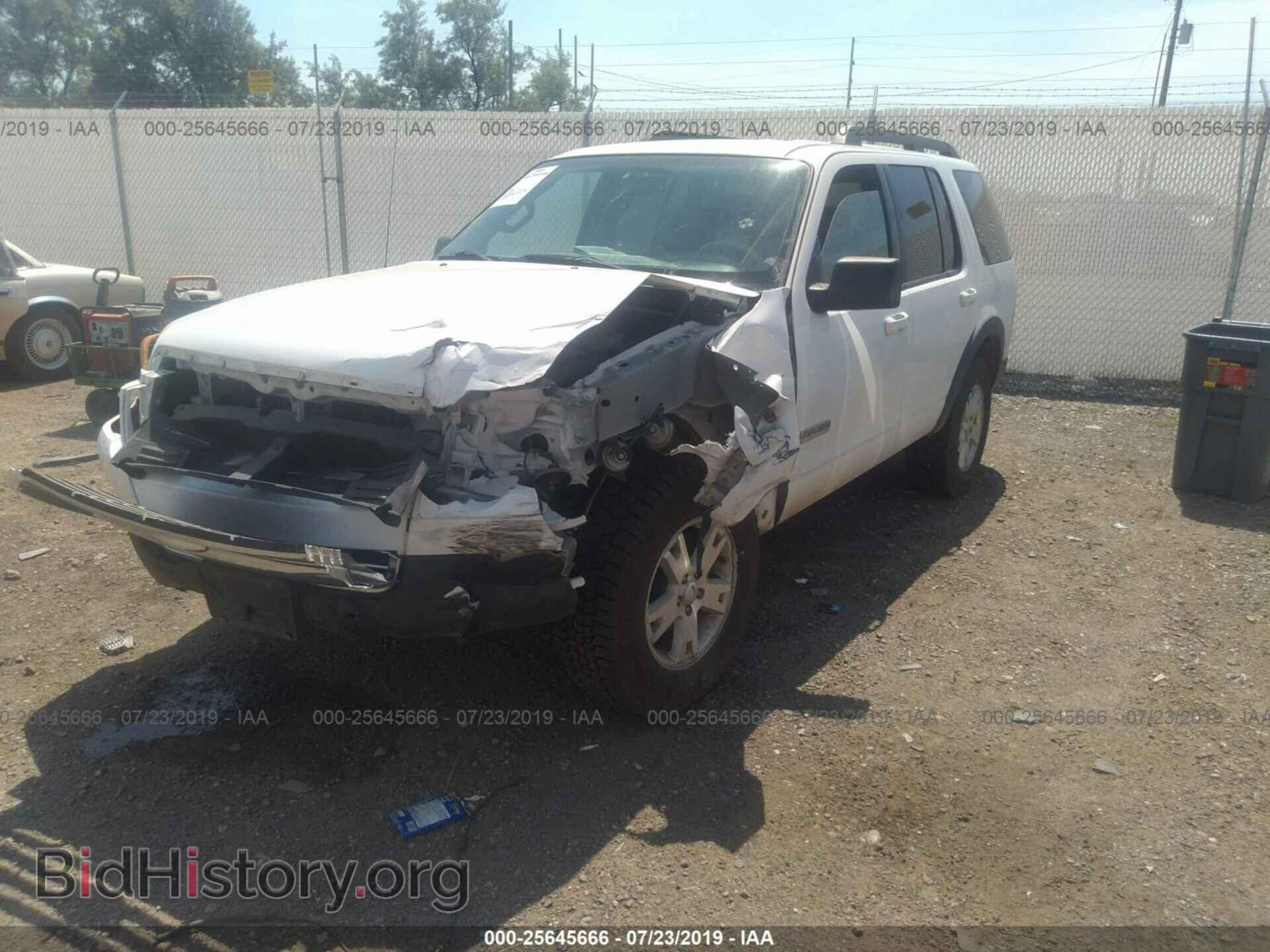 2007 FORD EXPLORER - VIN: 1FMEU73E97UB36460 - Фото 2