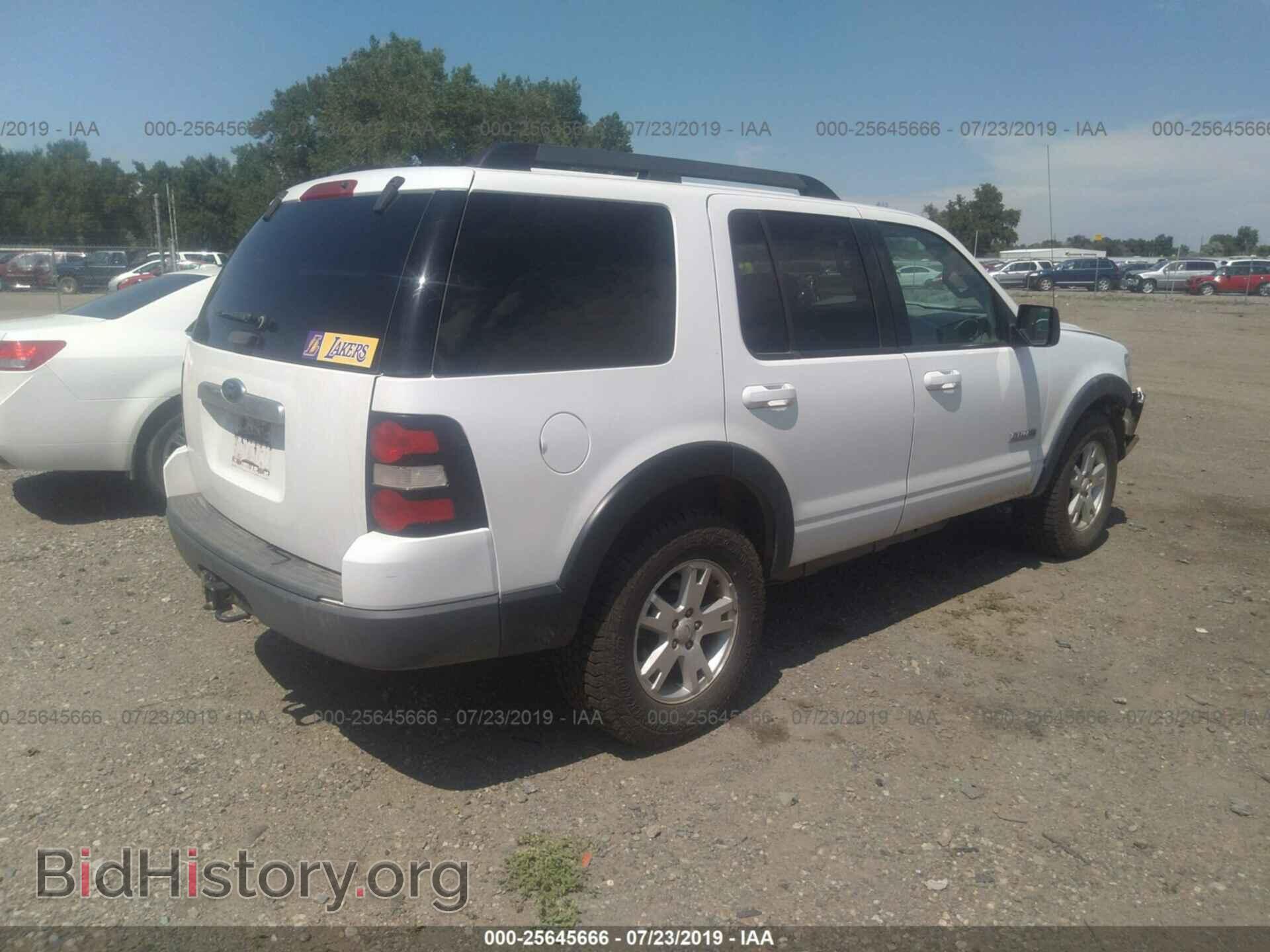 2007 FORD EXPLORER - VIN: 1FMEU73E97UB36460 - Фото 4