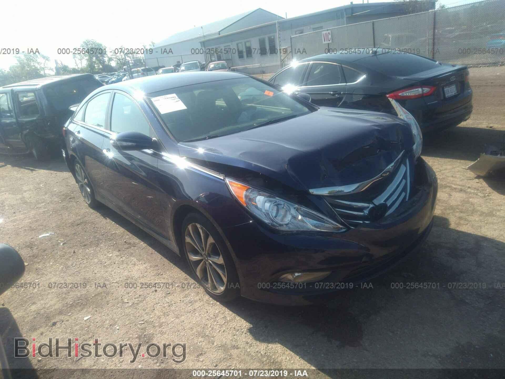Photo 5NPEC4AC9EH855271 - HYUNDAI SONATA 2014
