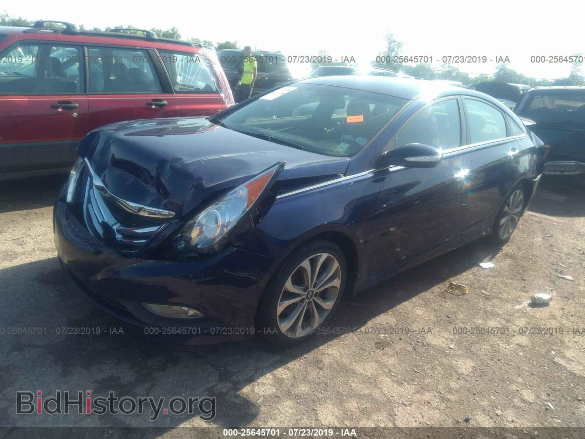 2014 HYUNDAI SONATA - VIN: 5NPEC4AC9EH855271 - Фото 2
