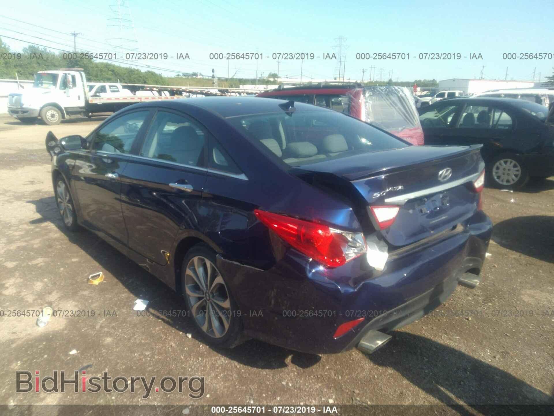 2014 HYUNDAI SONATA - VIN: 5NPEC4AC9EH855271 - Фото 3