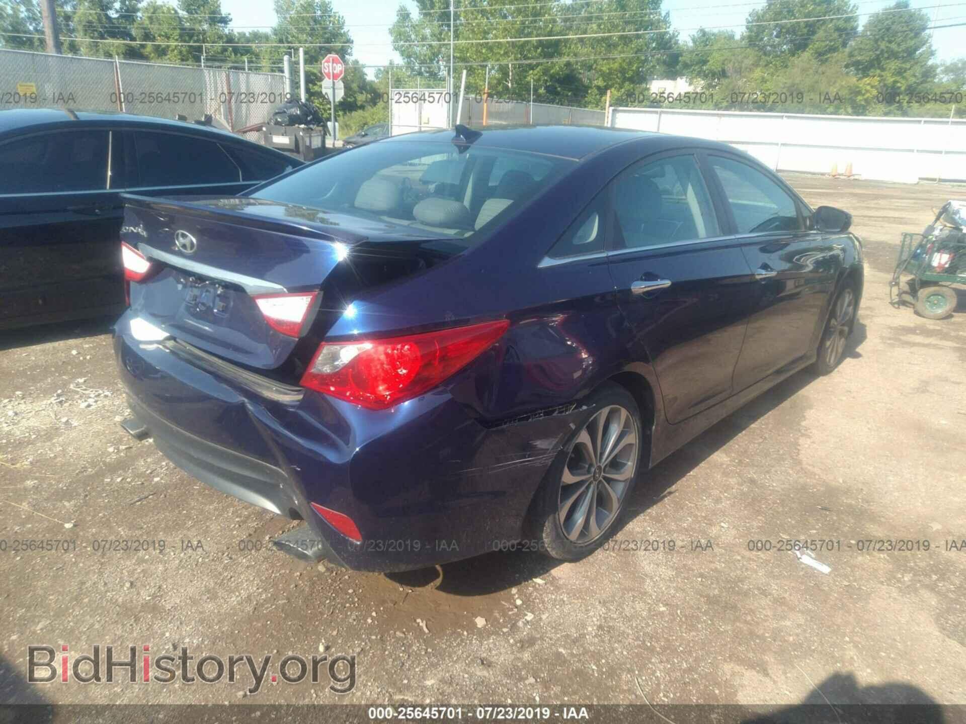 2014 HYUNDAI SONATA - VIN: 5NPEC4AC9EH855271 - Фото 4