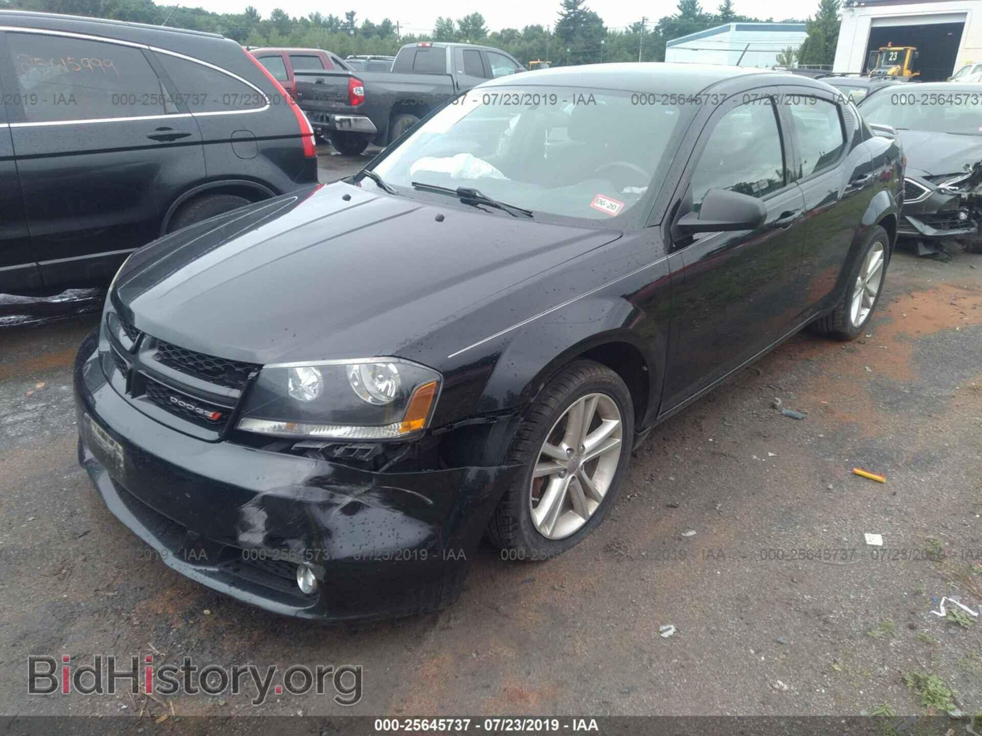 2013 DODGE AVENGER - VIN: 1C3CDZCB2DN557380 - Фото 2