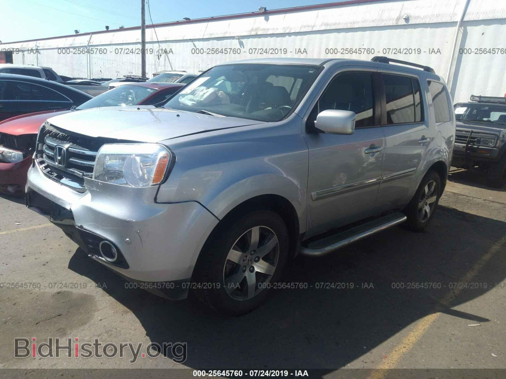 2013 HONDA PILOT - VIN: 5FNYF4H9XDB039665 - Фото 2