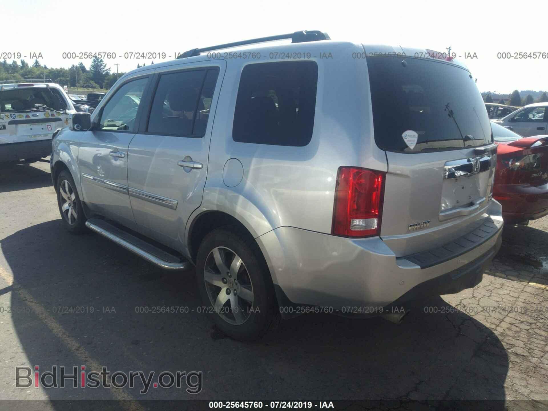 2013 HONDA PILOT - VIN: 5FNYF4H9XDB039665 - Фото 3