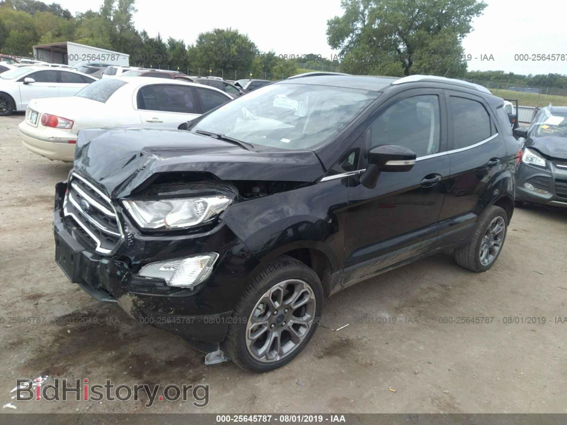 2019 FORD ECOSPORT - VIN: MAJ6S3KL9KC250972 - Фото 2