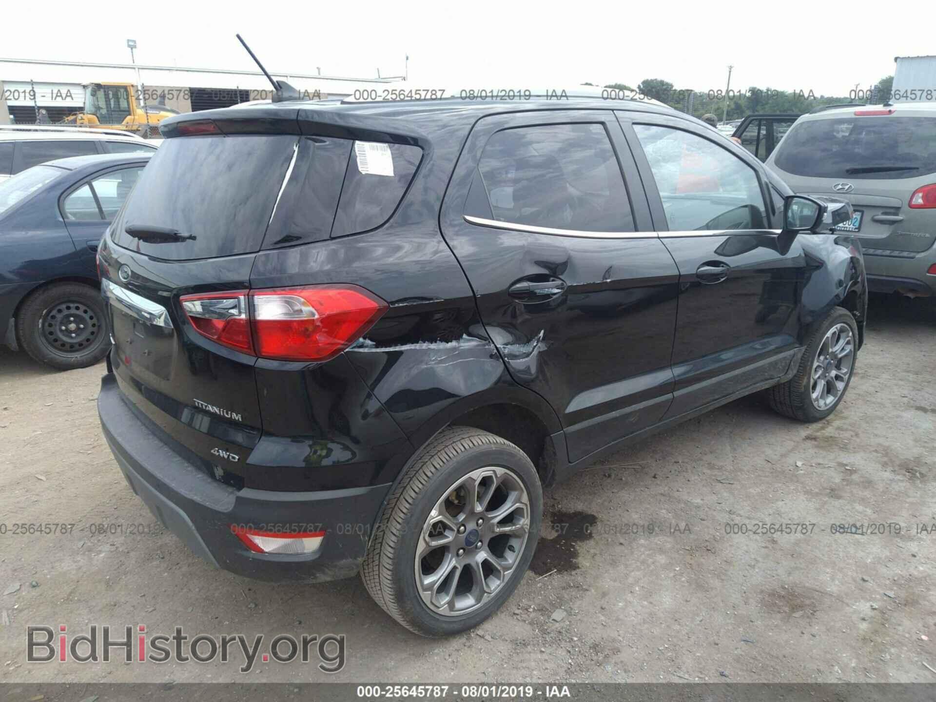 2019 FORD ECOSPORT - VIN: MAJ6S3KL9KC250972 - Фото 4