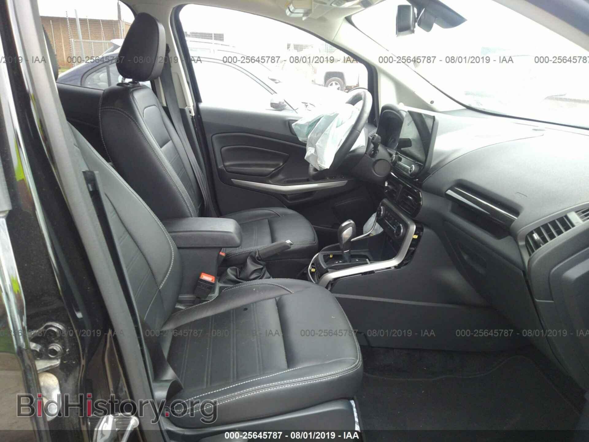2019 FORD ECOSPORT - VIN: MAJ6S3KL9KC250972 - Фото 5