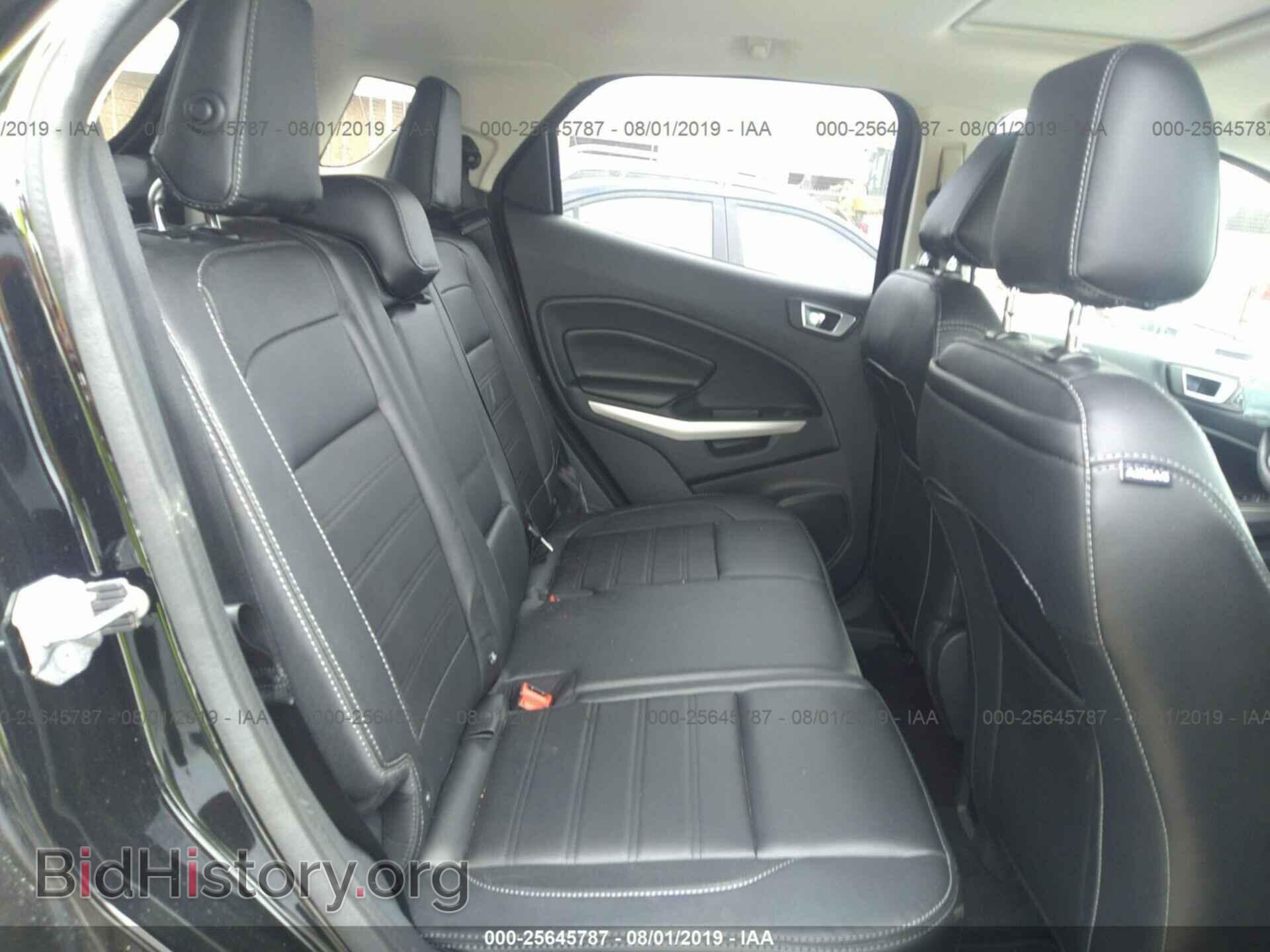 2019 FORD ECOSPORT - VIN: MAJ6S3KL9KC250972 - Фото 8