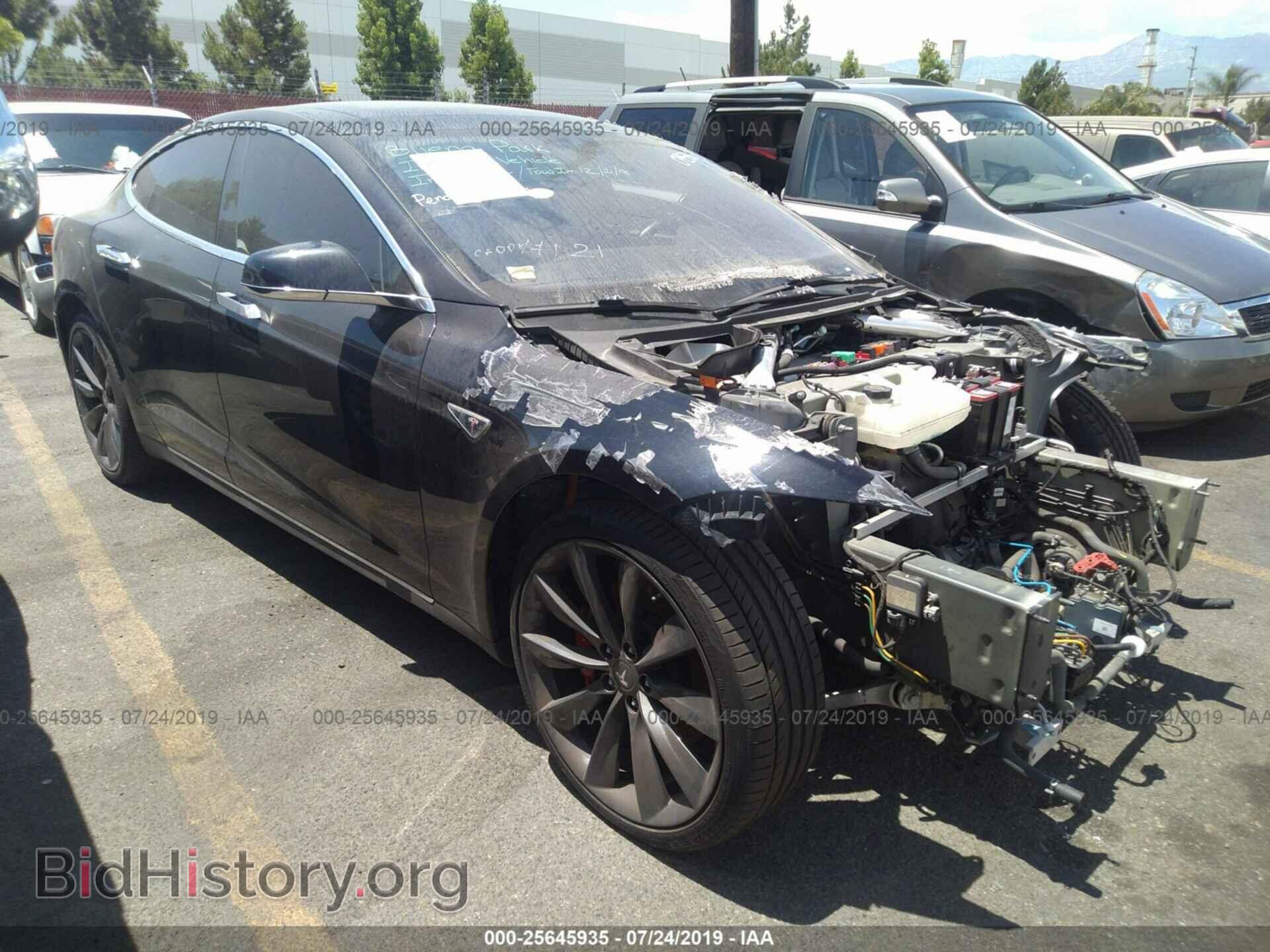 Photo 5YJSA1H44FF095367 - TESLA MODEL S 2015