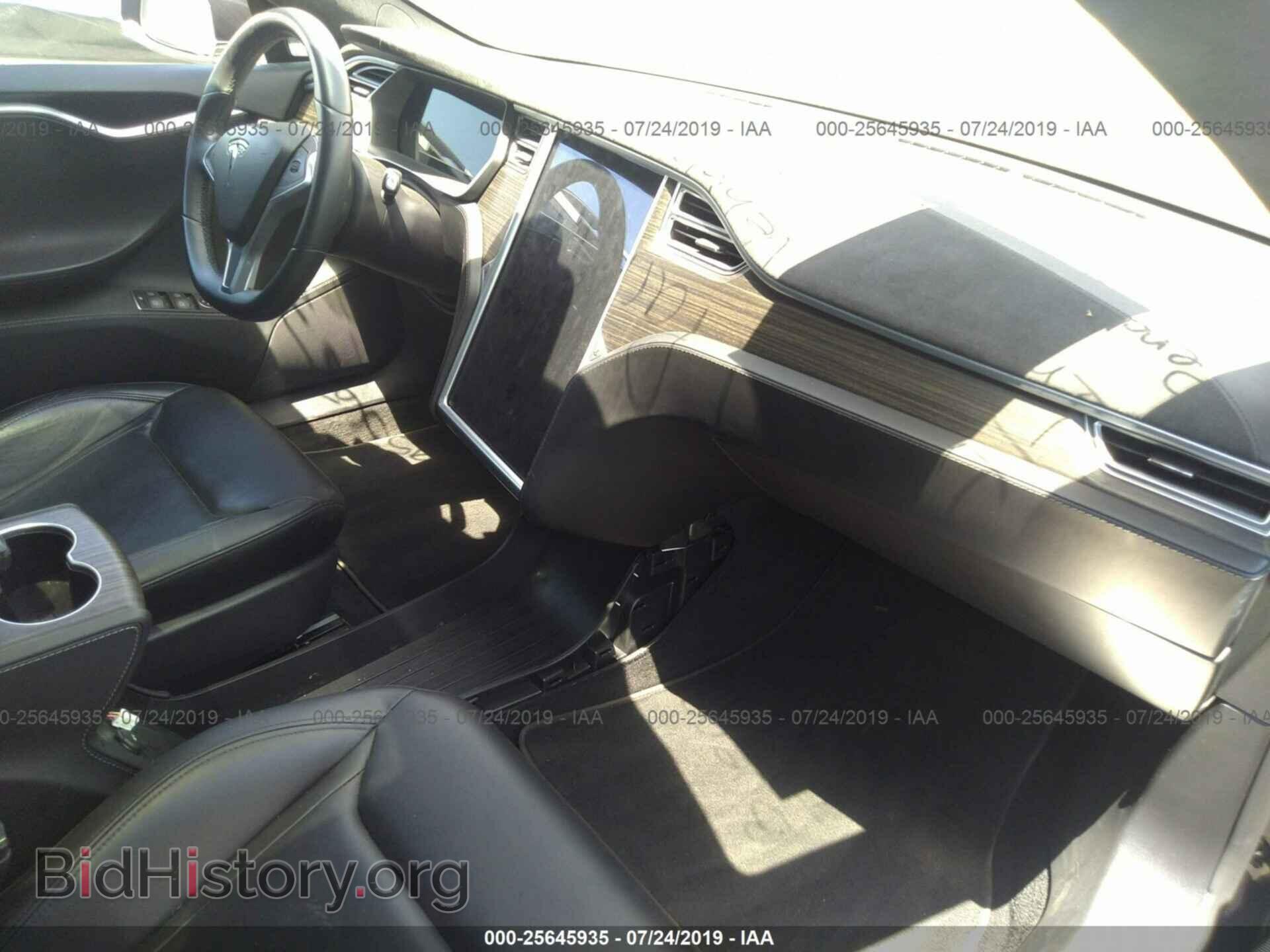 2015 TESLA MODEL S - VIN: 5YJSA1H44FF095367 - Фото 5