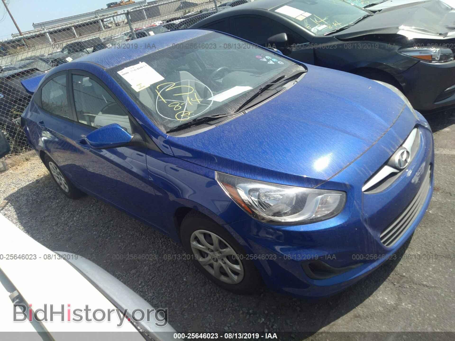 Фотография KMHCT4AE0EU706130 - HYUNDAI ACCENT 2014