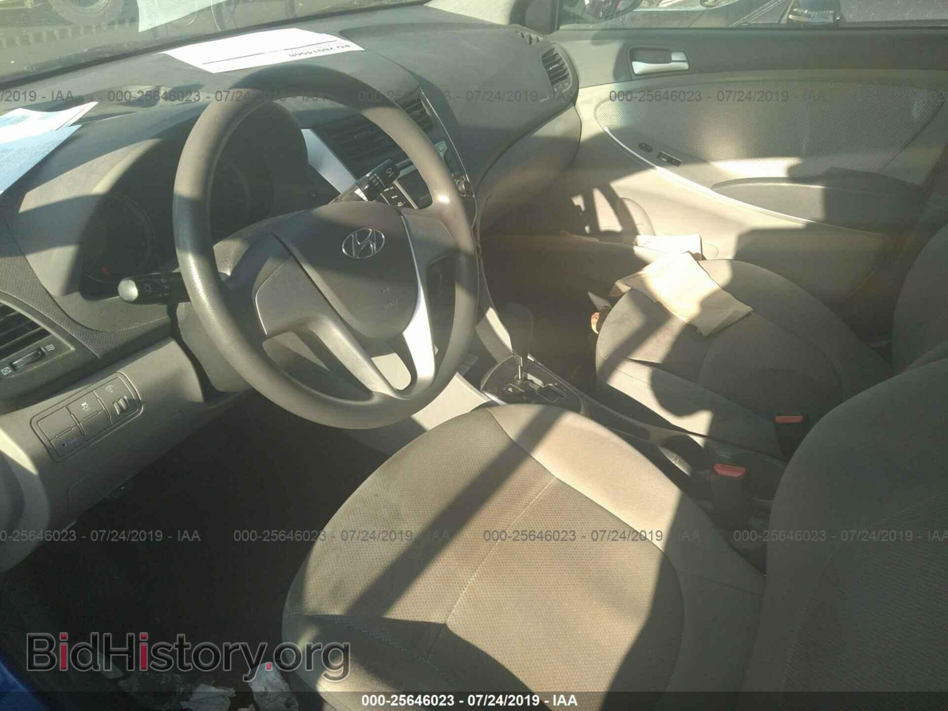 2014 HYUNDAI ACCENT - VIN: KMHCT4AE0EU706130 - Фото 5