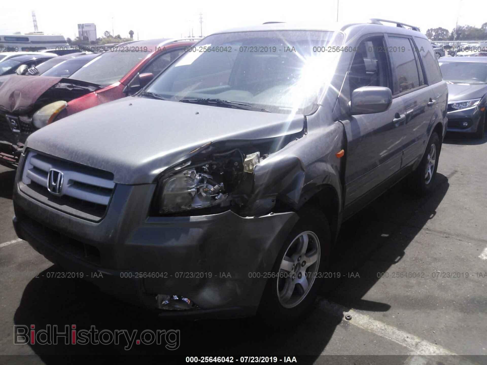 2007 HONDA PILOT - VIN: 5FNYF28797B006518 - Photo 2