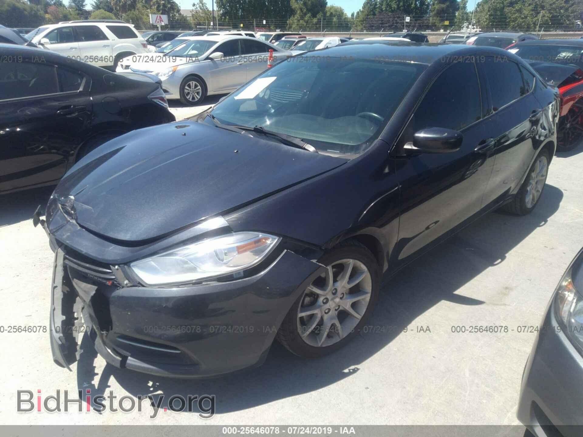 2013 DODGE DART - VIN: 1C3CDFBA6DD321019 - Фото 2
