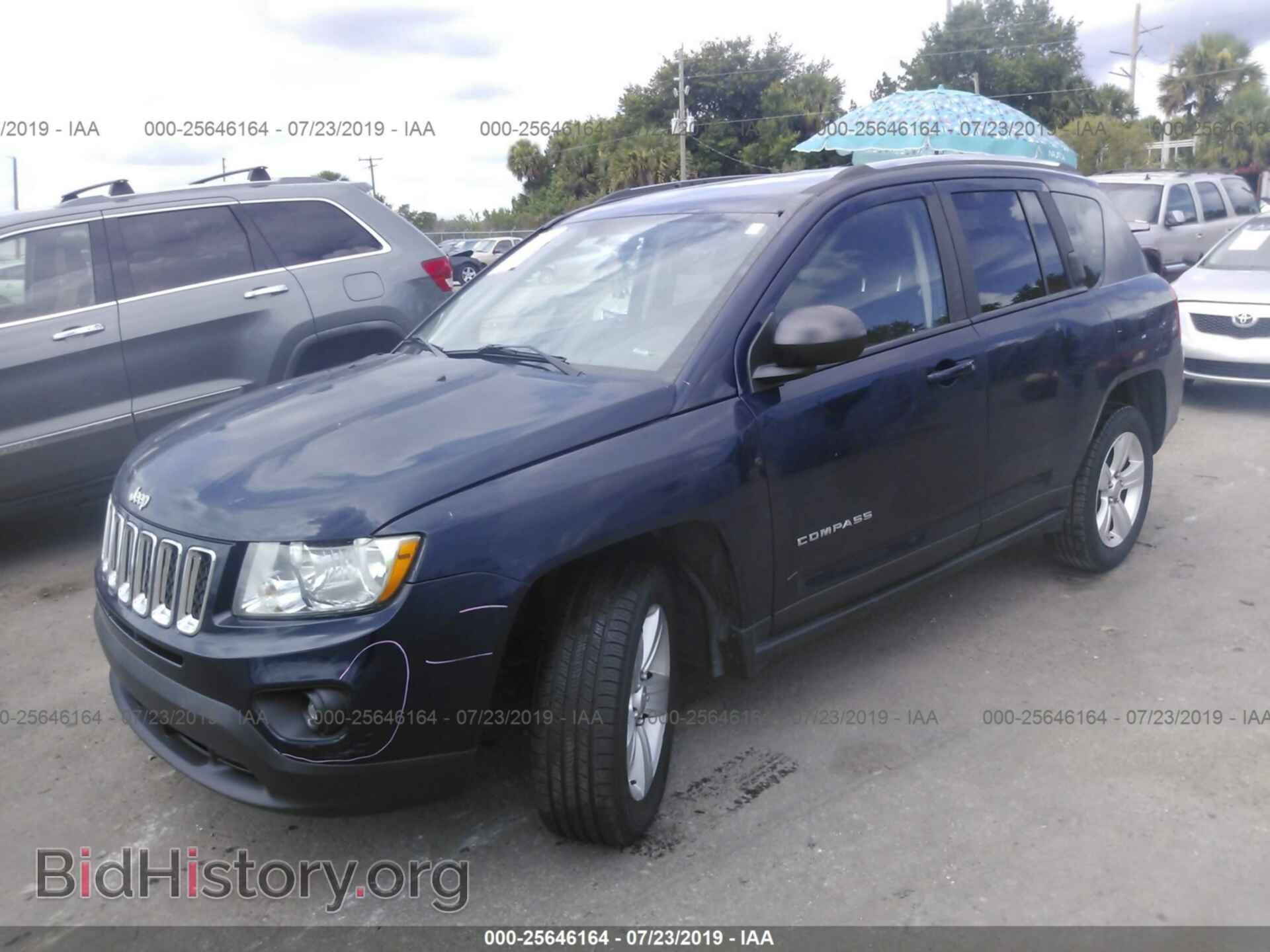 2012 JEEP COMPASS - VIN: 1C4NJCBA1CD678294 - Фото 2