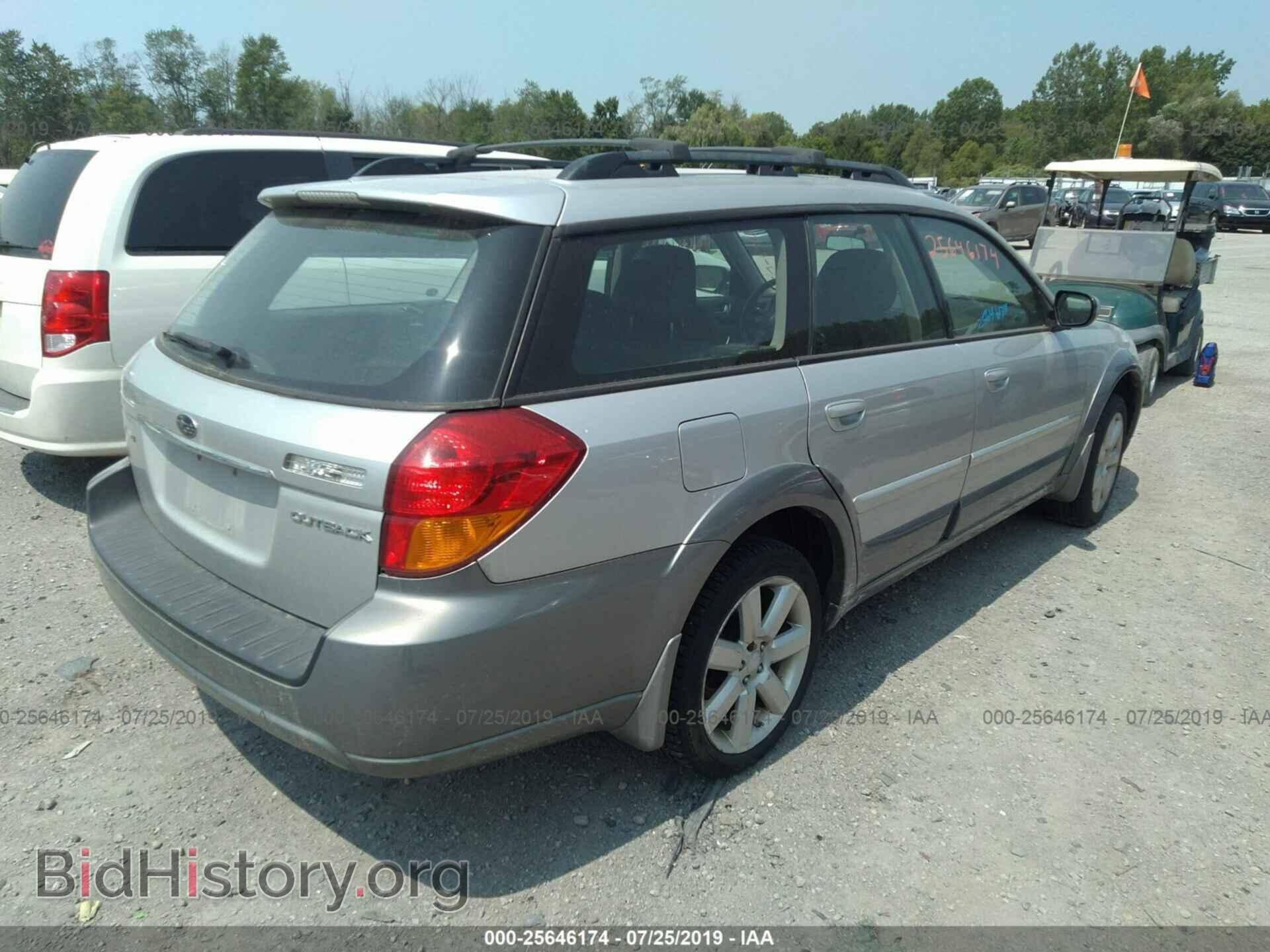 2007 SUBARU OUTBACK - VIN: 4S4BP62CX77341353 - Фото 4