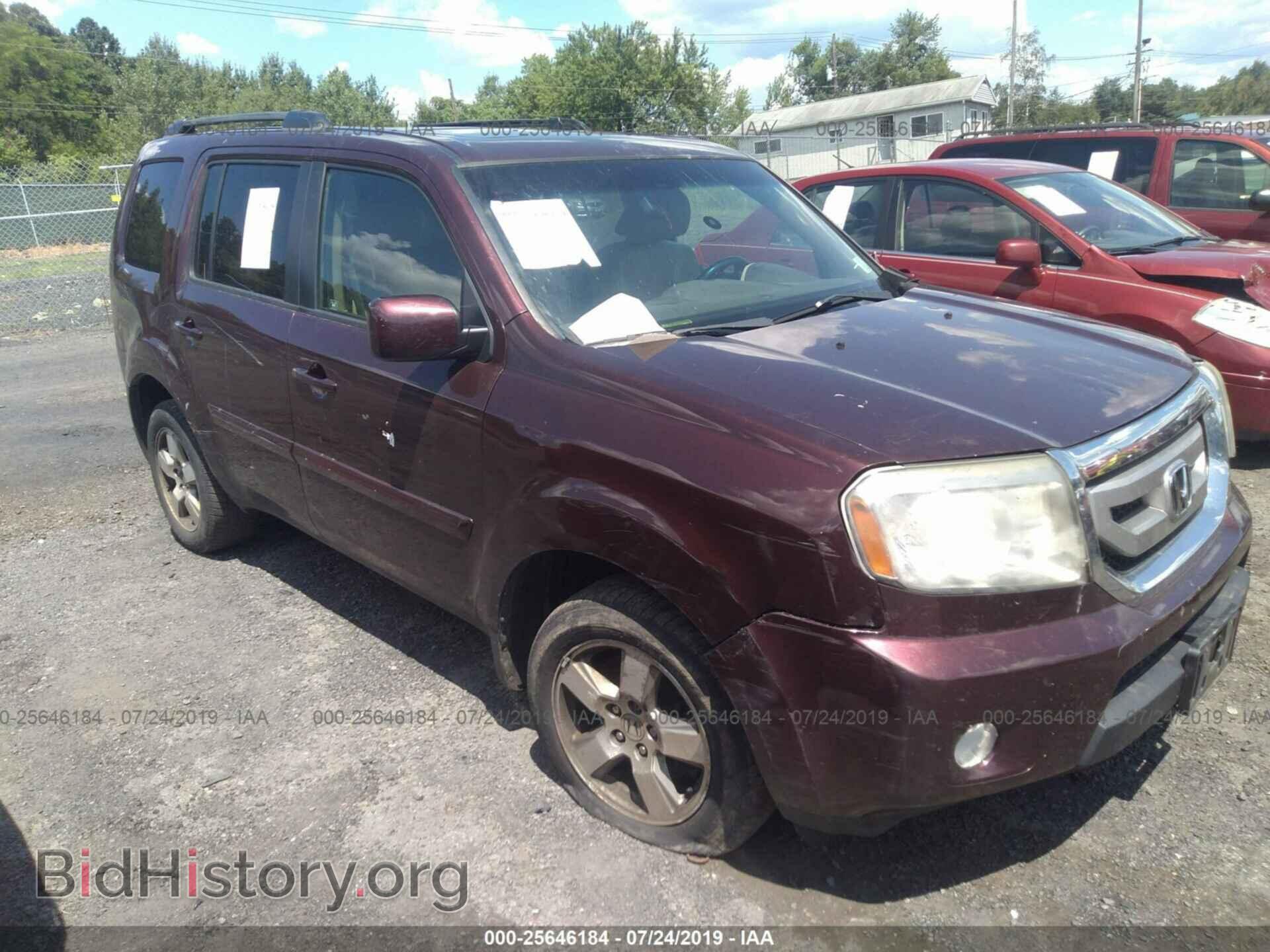 Фотография 5FNYF4H58BB045510 - HONDA PILOT 2011