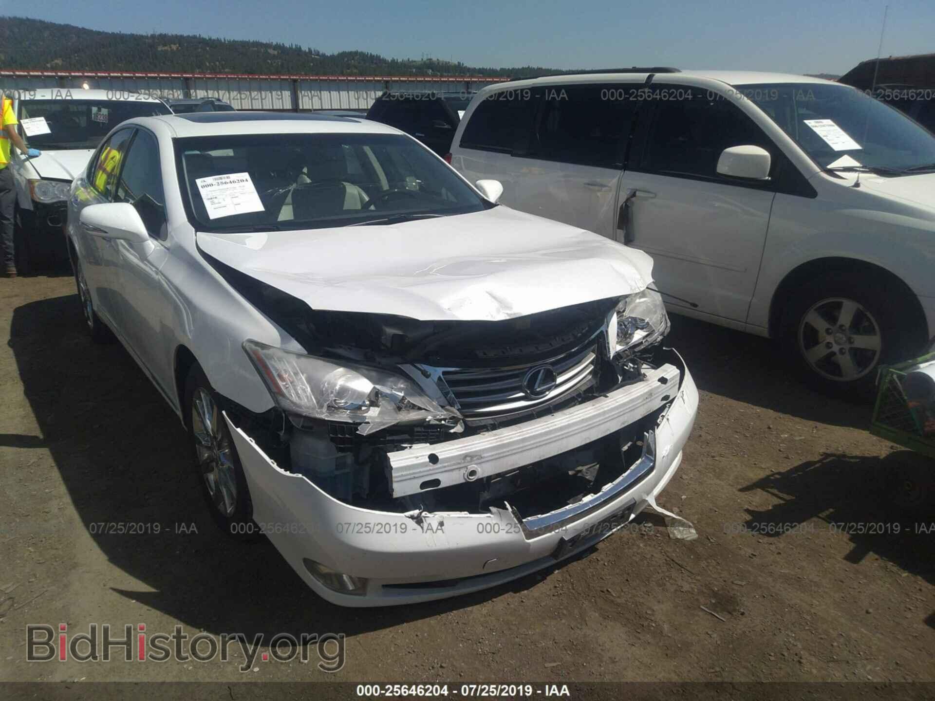 Photo JTHBK1EG7B2456033 - LEXUS ES 2011