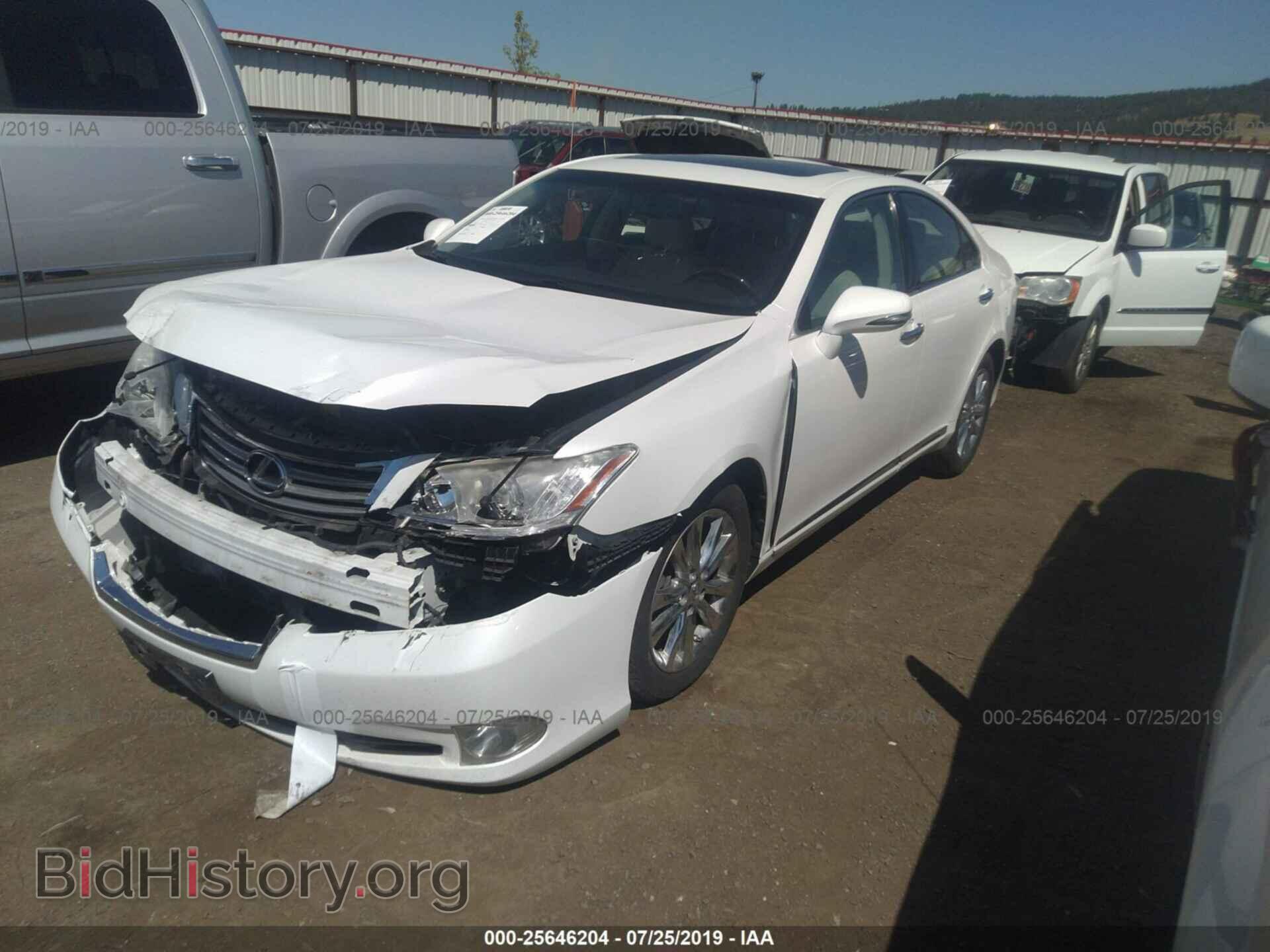 2011 LEXUS ES - VIN: JTHBK1EG7B2456033 - Фото 2
