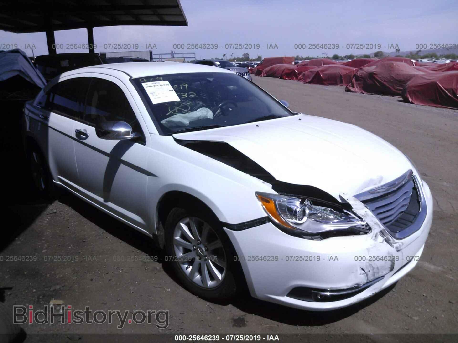 Фотография 1C3CCBCGXEN191675 - CHRYSLER 200 2014